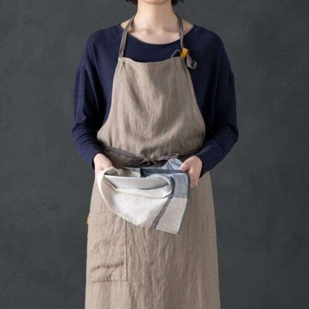 Lino e Lina,リーノ・エ・リーナ,エプロン,北欧雑貨,ナチュラル雑貨,リネン,キッチン雑貨,おしゃれ,インテリア,ギフト